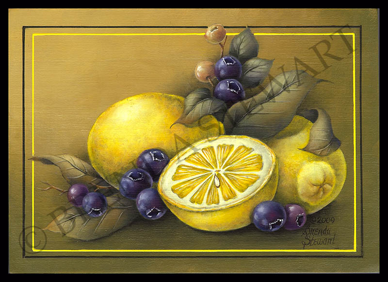 Lemon & Blueberries E-Tutorial